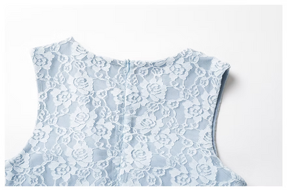 IVORY ALORA LACE TENNIS DRESS